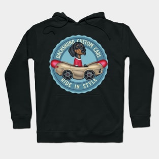 Dachshund Custom Cars Hoodie